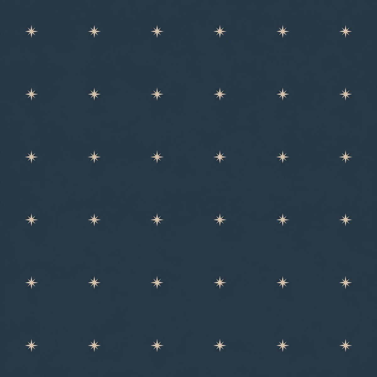 紺地の小さな星
