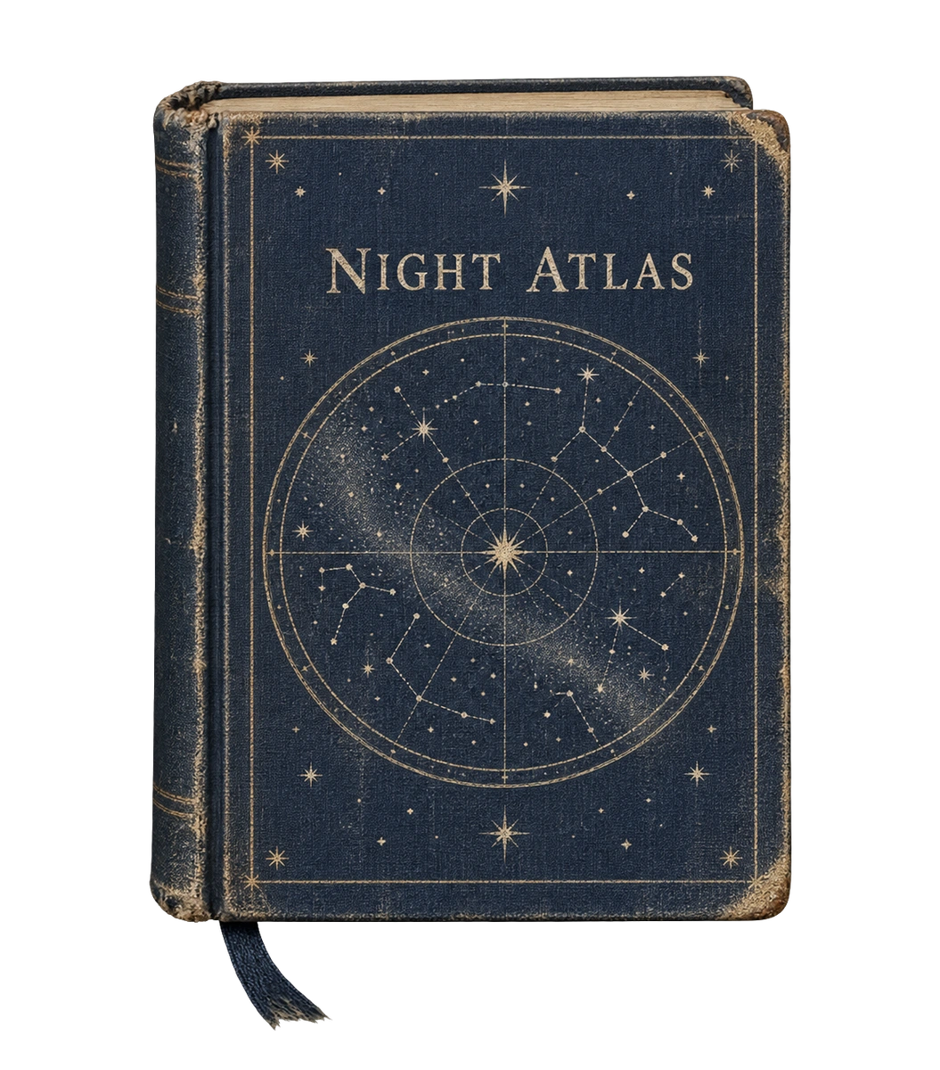 夜空の天文書