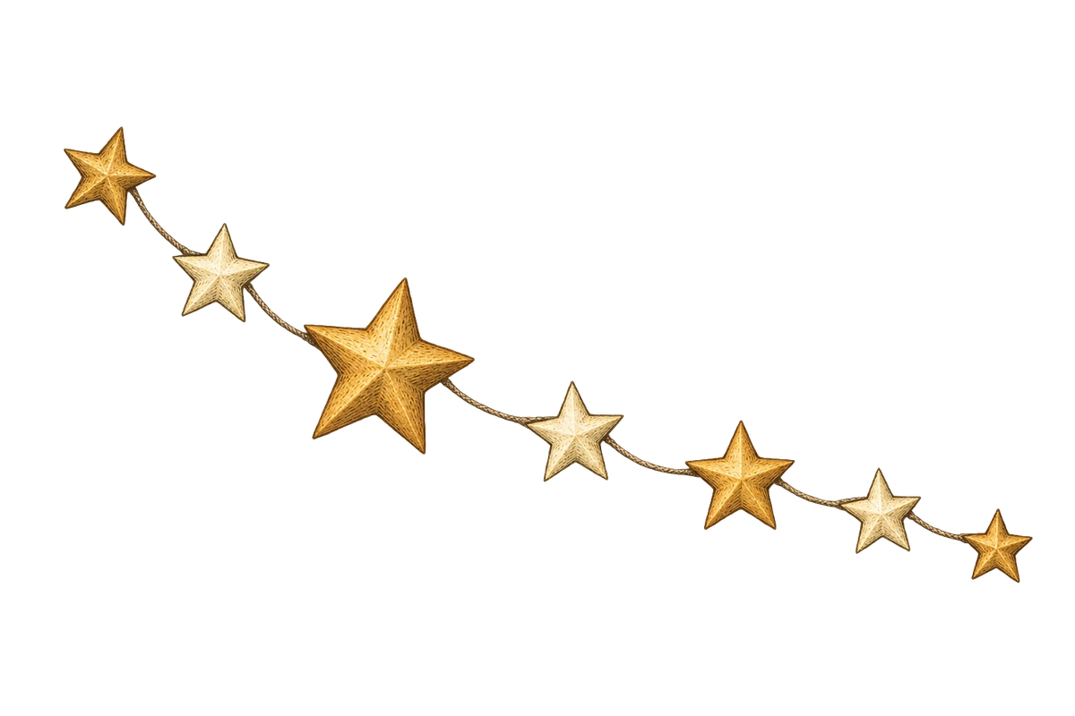 七つ星の飾り