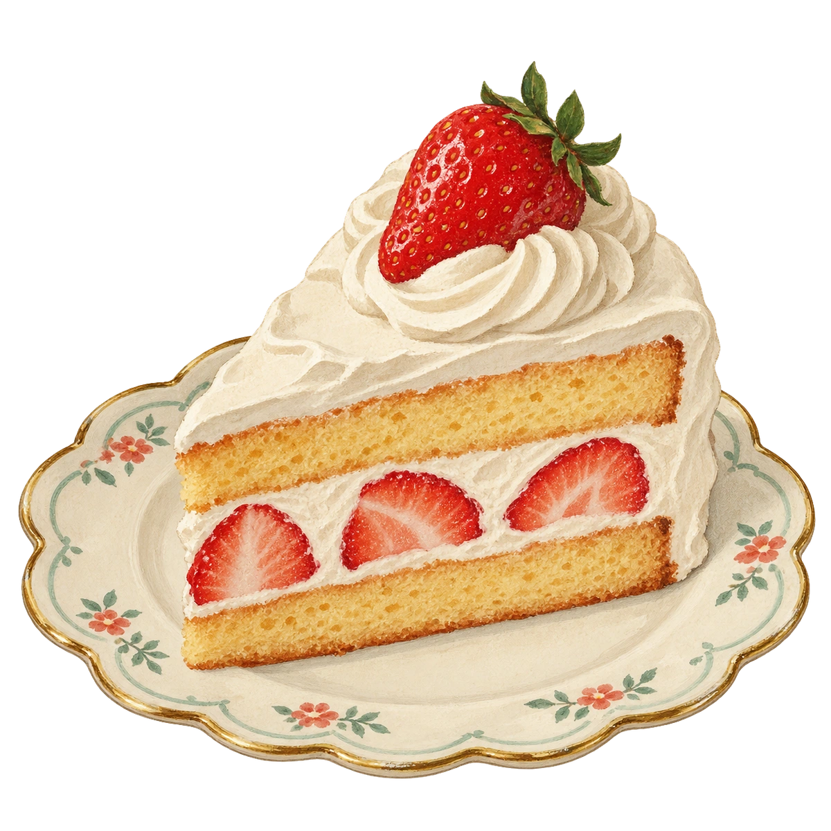 苺のショートケーキ