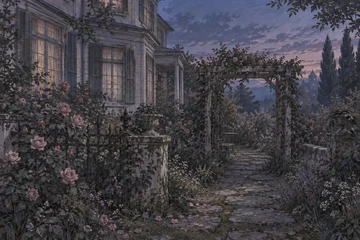 薔薇の小庭